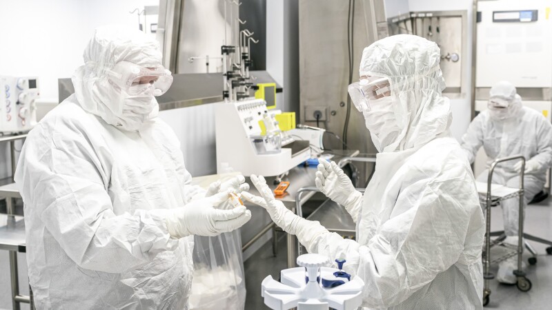 Scientists at Janssen’s Legend’s CAR-T lab in New Jersey