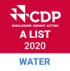 CDP 2020 Water Disclosure Stamp